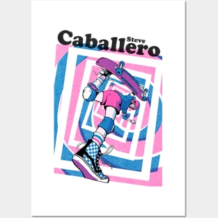 Caballero Dimension BACK (Dark Boggie Logo) Posters and Art